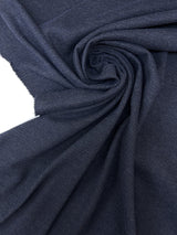 Polyester Blend Knit Gray-Blue Striped