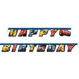 Cars Happy Birthday Banner