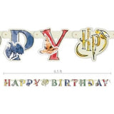 Harry Potter Happy Birthday Banner
