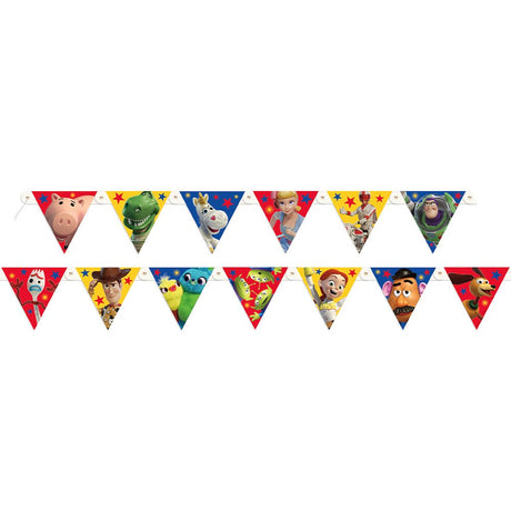 Toy Story 4 Birthday Banner