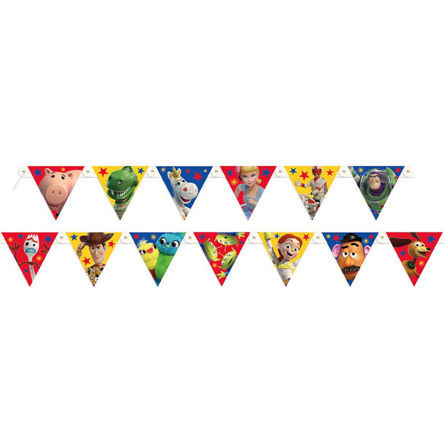 Toy Story 4 Birthday Banner