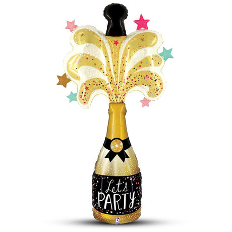 Foil Balloon Special Delivery Party Champagne