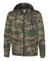 Men's Lightweight Waterproof Windbreaker Full-Zip Jacket