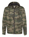 Men's Lightweight Waterproof Windbreaker Full-Zip Jacket