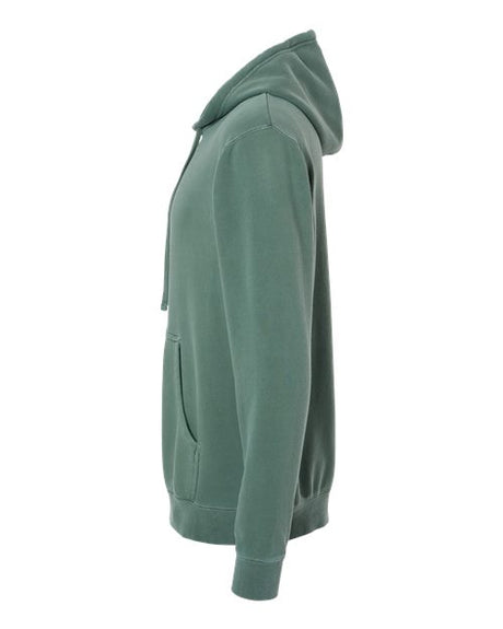Unisex Midweight Pigment-Dyed Hooded Sweatshirt