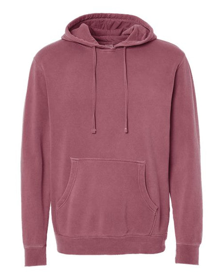 Midweight Pigment-Dyed Hooded Sweatshirt