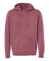 Independent Trading Co. Unisex Midweight Pigment-Dyed Hooded Sweatshirt