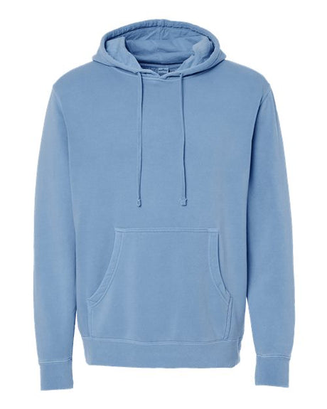 Midweight Pigment-Dyed Hooded Sweatshirt