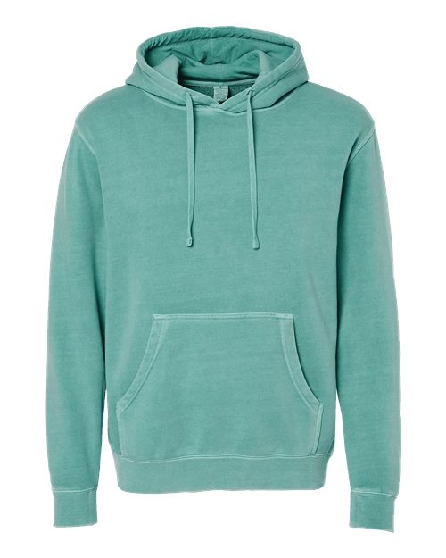Independent Trading Co. Unisex Midweight Pigment-Dyed Hooded Sweatshirt