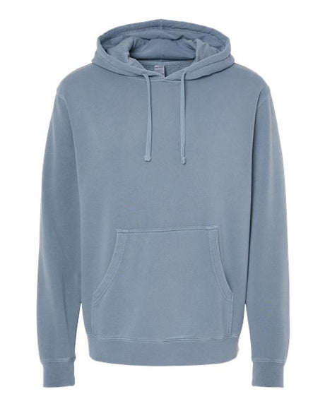 Midweight Pigment-Dyed Hooded Sweatshirt