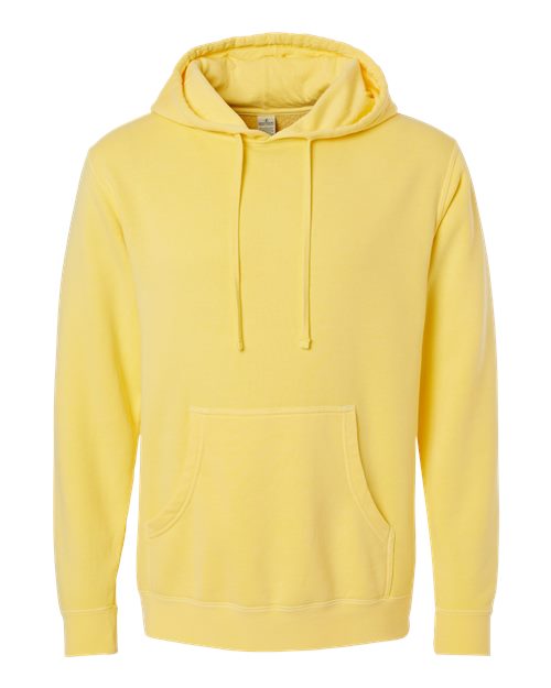 Midweight Pigment-Dyed Hooded Sweatshirt