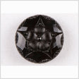 Black Glass Button - 36L/23mm