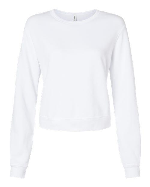 BELLA + CANVAS® Women's Sponge Fleece Classic Crewneck Long Sleeve Sweatshirt