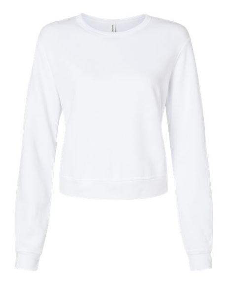 BELLA + CANVAS® Women's Sponge Fleece Classic Crewneck Long Sleeve Sweatshirt