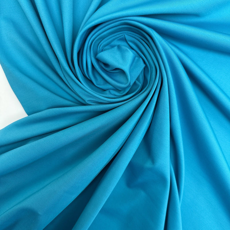 Polyamide Elastane Knitted Fabric Blue