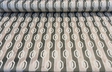 Belgian Velvet Paxton Fawn Beige Stripe Upholstery Fabric - Fawn Beige, Ogee Stripe, 54" Width (1 Yard)