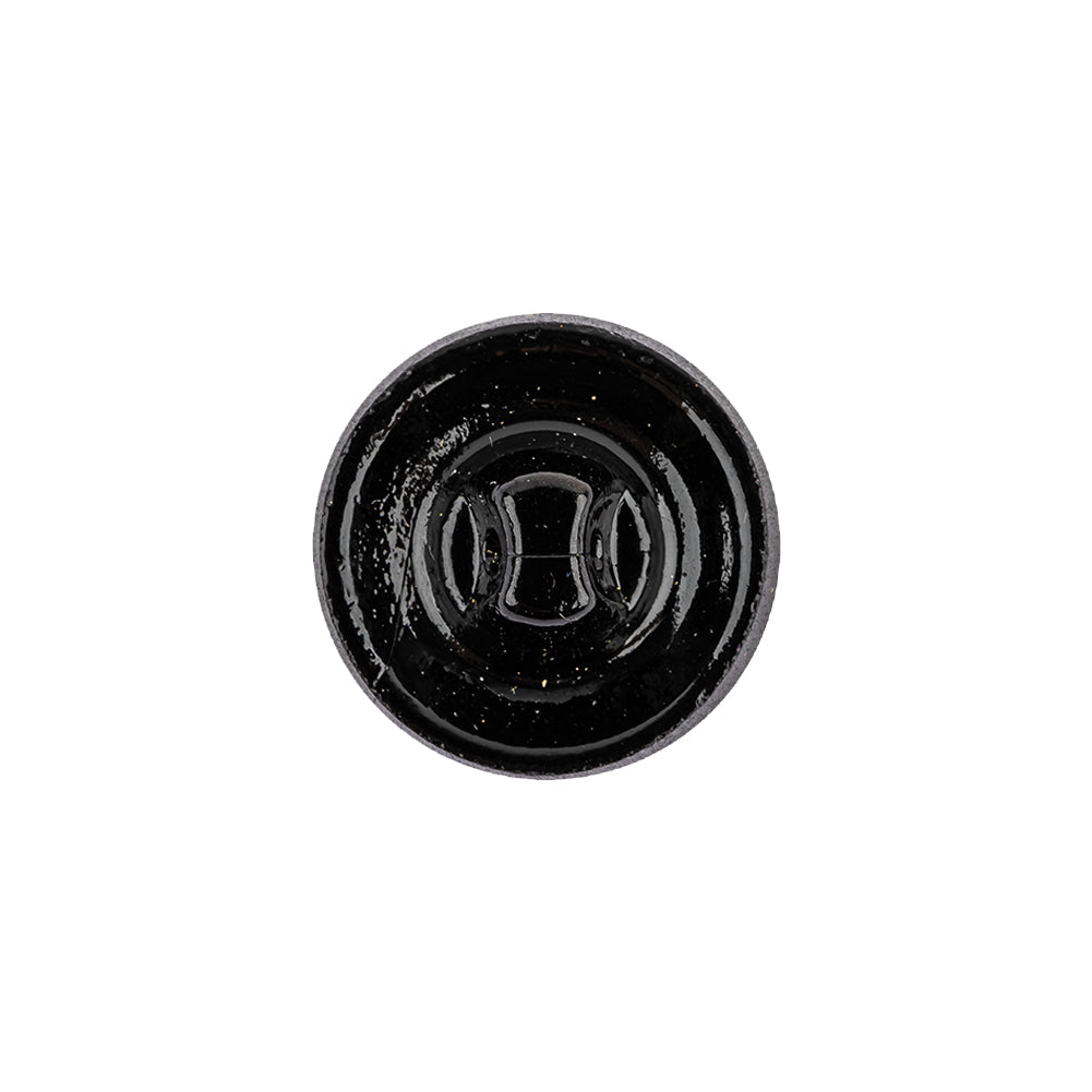 Gold Shaded Glass Button - 28L/18mm