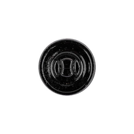 Gold Shaded Glass Button - 28L/18mm
