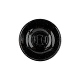 Gold Shaded Glass Button - 36L/23mm