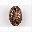 Copper Glass Button - 36L/23mm