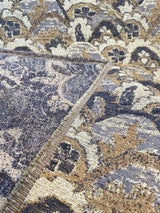 Stark Pecan Graystone Chenille Tapestry Fabric - Pecan, Beige, Charcoal, Gray, 54" Width (By The Yard)