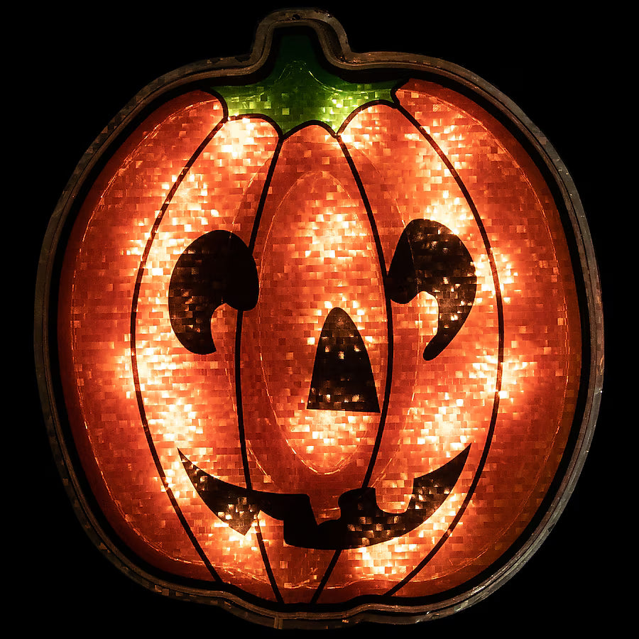 Northlight 13-in Hanging Lighted Pumpkin Lantern Halloween Decoration