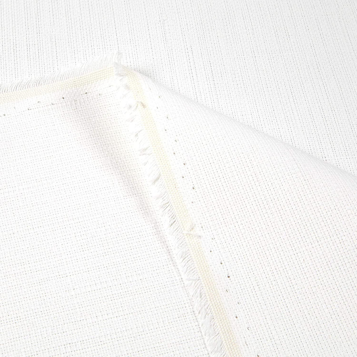 Sunbrella Piazza White Acrylic Fabric - White Solid, 54" Width (1 Yard)