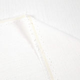 Sunbrella Piazza White Acrylic Fabric - White Solid, 54" Width (1 Yard)