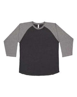 LAT Men's Baseball Fine Jersey Three-Quarter Sleeve Tee