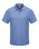 Red Kap Men's Performance Knit Flex Series Active Polo