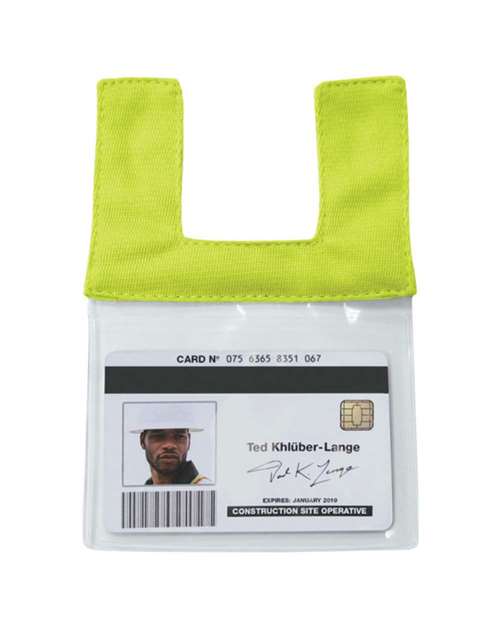 Kishigo Retractable Clear ID Pocket