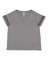 Women's Curvy Collection Vintage Football T-Shirt