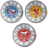 Taylor Precision Instant Read Thermometer - Red, Raw Meat