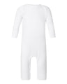 Rabbit Skins Infant Long Legged Baby Rib Bodysuit