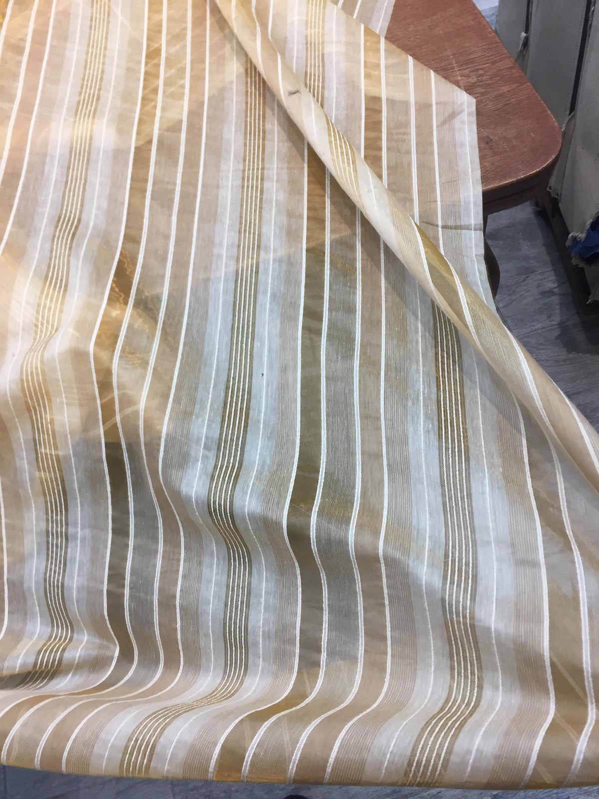 Gold Stripes Fabric - Gold Stripes, 120" Double Width (50 Yards)