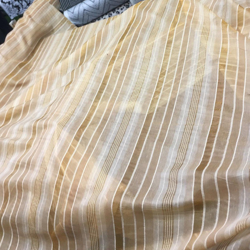 Gold Stripes Fabric - Gold Stripes, 120" Double Width (50 Yards)