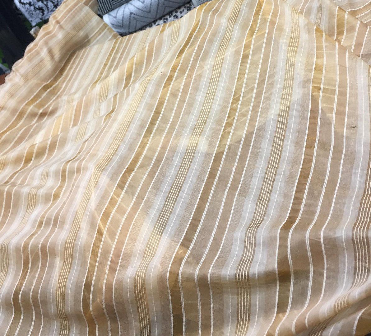 Gold Stripes Fabric - Gold Stripes, 120" Double Width (50 Yards)