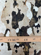Printed Polyester Brown Beige