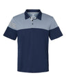 Heathered 3-Stripes Colorblocked Polo