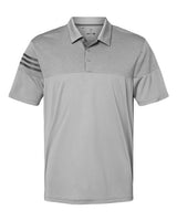 Heathered 3-Stripes Colorblocked Polo