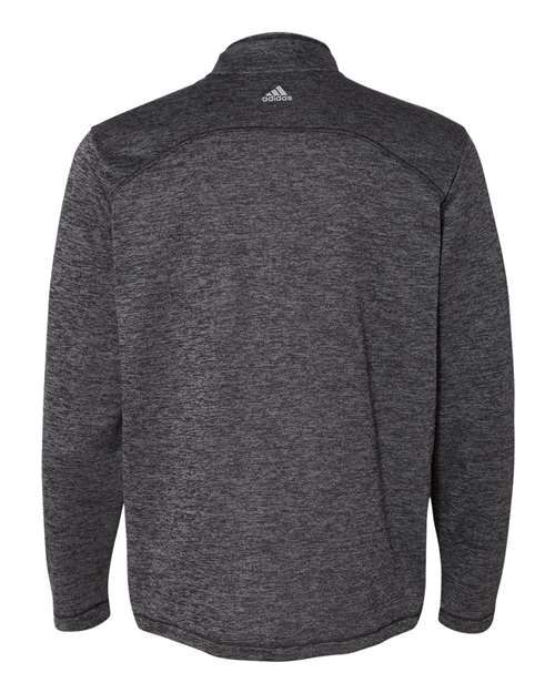 Brushed Terry Heathered Quarter-Zip Pullover