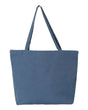 Seaside Pigment-Dyed Large Cotton Tote