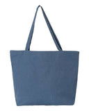 Bolsa grande teñida con pigmento Seaside