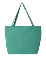 Seaside Pigment-Dyed Large Cotton Tote