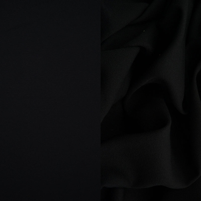 Crepe Woven Solid Fabric