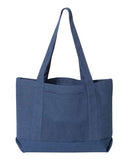 Bolso de algodón teñido con pigmento Seaside para resort