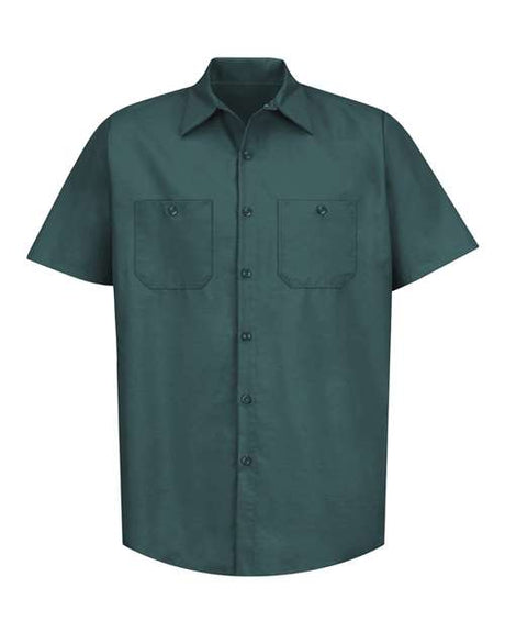 Red Kap Men's Tall Industrial Short Sleeve Work Shirt