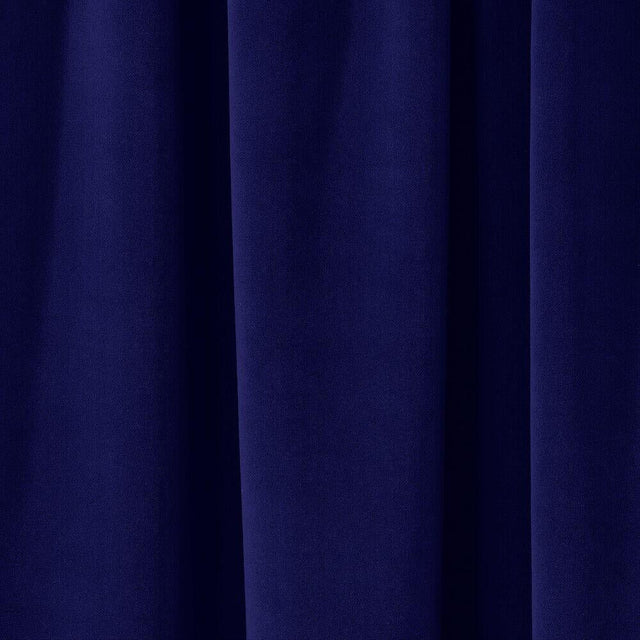Crescent Velour Velvet Fabric - Royal Blue, 54" Width, IFR, 20 Oz (1 Yard)