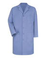 Red Kap Unisex Extended Sizes Button Front Lab Coat