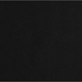 Royal Black Synthetic Velour Fabric - Black, 54" Width (1 Yard)